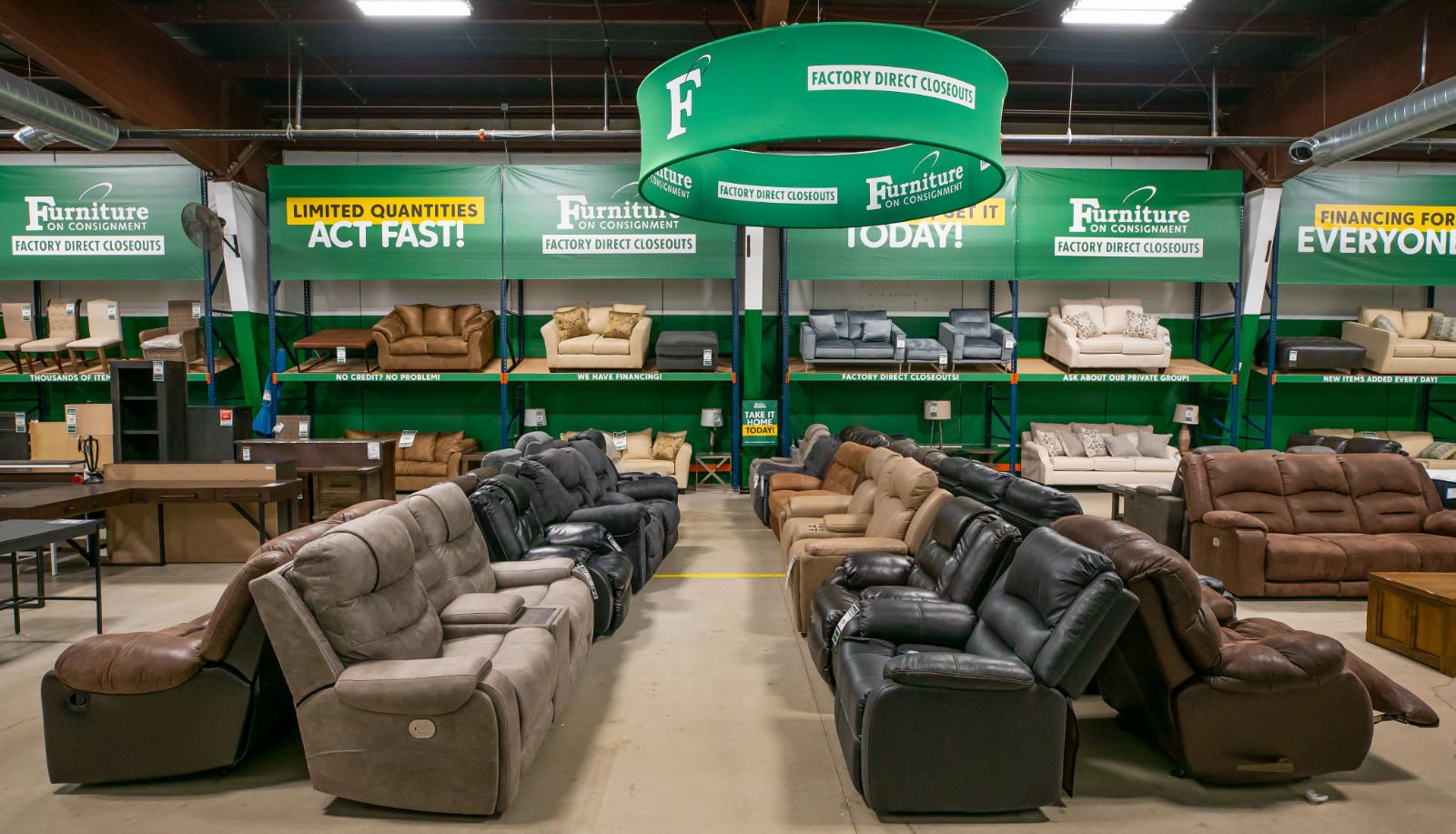Furniture On Consignment Factory Direct Closeouts